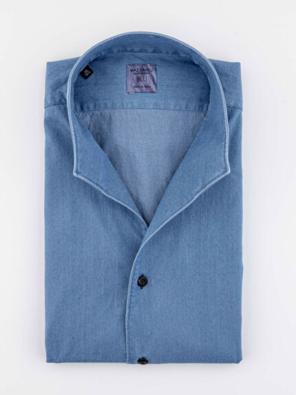 King David denim shirt - Regular without darts
