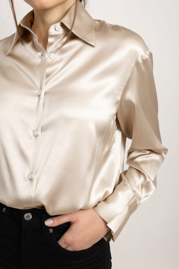 MINA: Relaxed-Fit silk shirt - Image 3