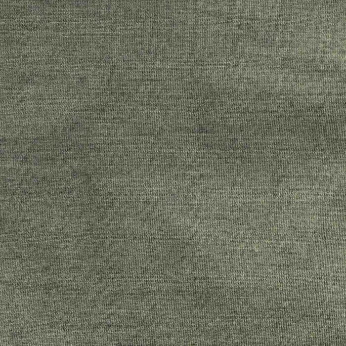 Long-sleeved t-shirt in pure virgin wool super 120’s Green - Image 2