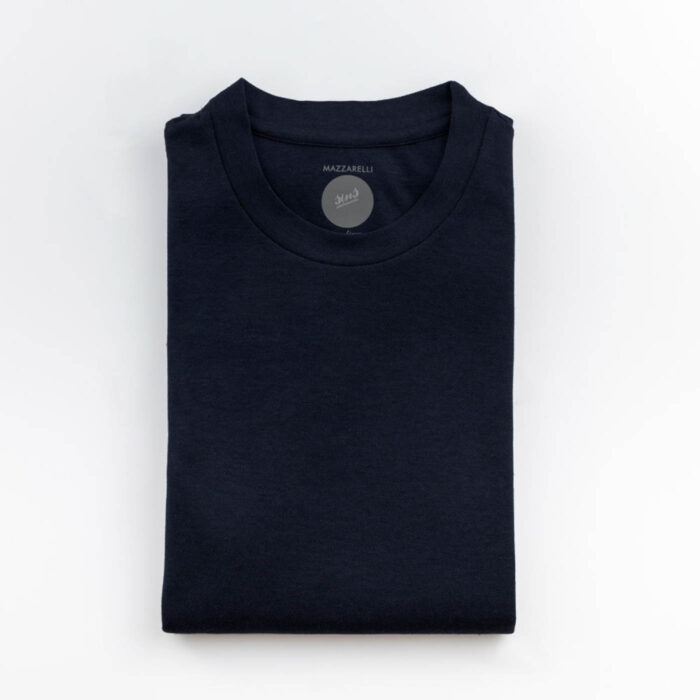 Long sleeve t-shirt in cotton and lyocell blended jersey - Image 1