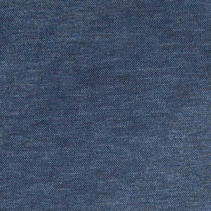 Melange blue stretch cotton shirt - Image 2