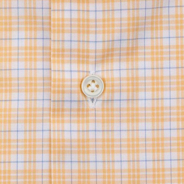 100% checked Thomas Mason cotton shirt - Image 2