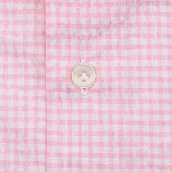 100% checked Thomas Mason cotton shirt - Image 2