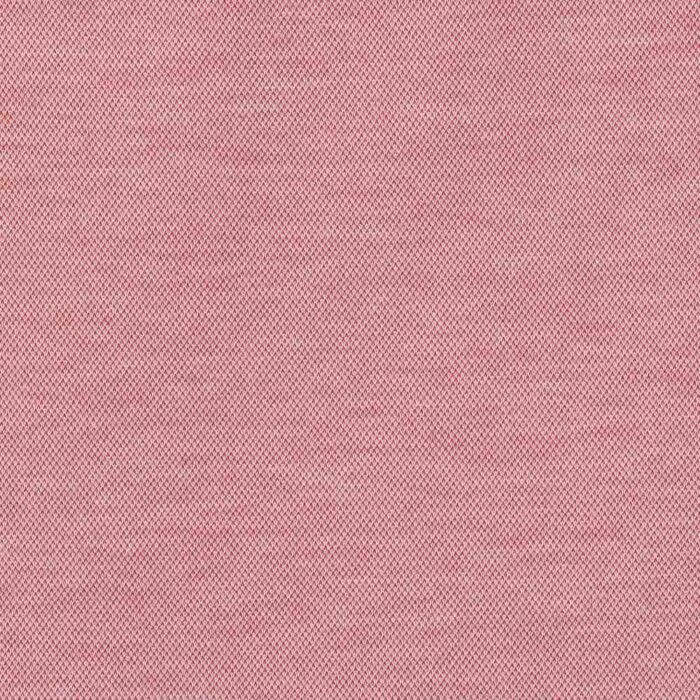 T-shirt rosso melange in jersey misto cotone - immagine 2